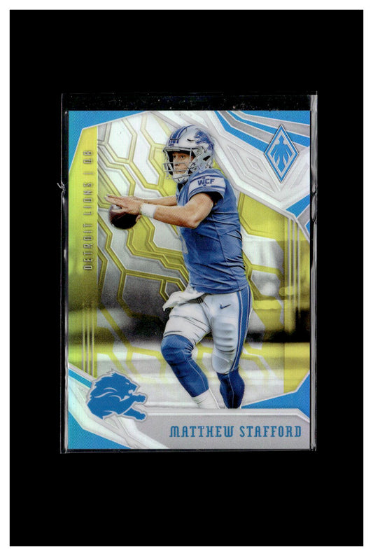 2018 Panini Phoenix #32 Matthew Stafford Yellow #/75