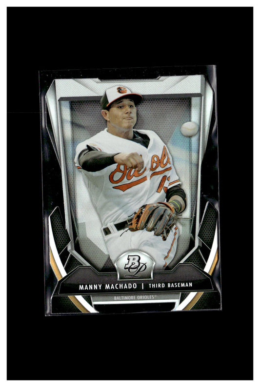 2013 Bowman Platinum #CES-MM Manny Machado Cutting Edge Stars