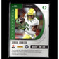 2020 Panini Prizm Draft Picks #204 Juwan Johnson Draft Picks Prizms Green Autographs