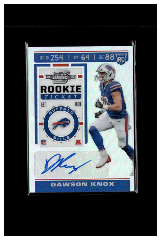 2019 Panini Contenders Optic #157 Dawson Knox