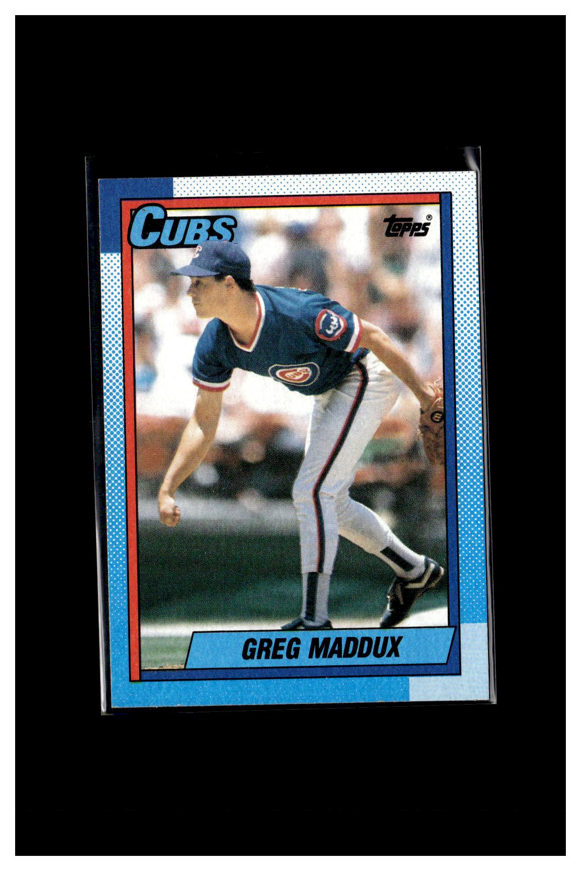 1990 Topps #715 Greg Maddux