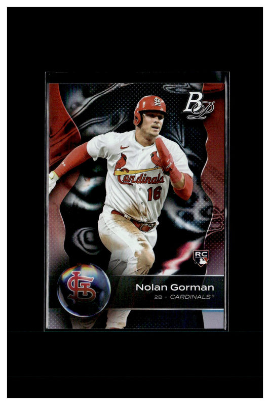 2019 Bowman Heritage #53CP-77 Nolan Gorman Chrome Prospects