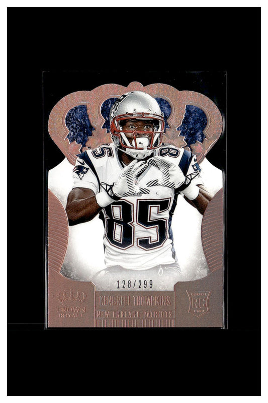 2013 Panini Crown Royale #155 Kenbrell Thompkins Bronze Holo (Die Cut Crown) #/299