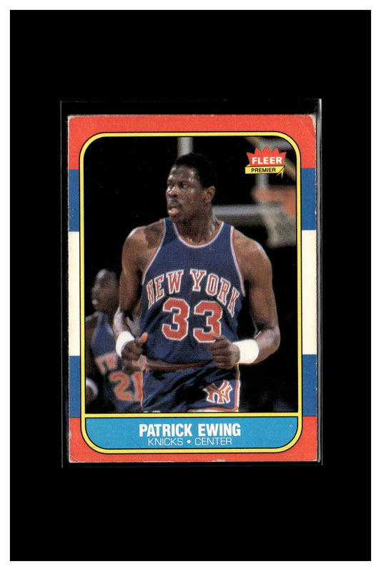 1986-87 Fleer #32 Patrick Ewing