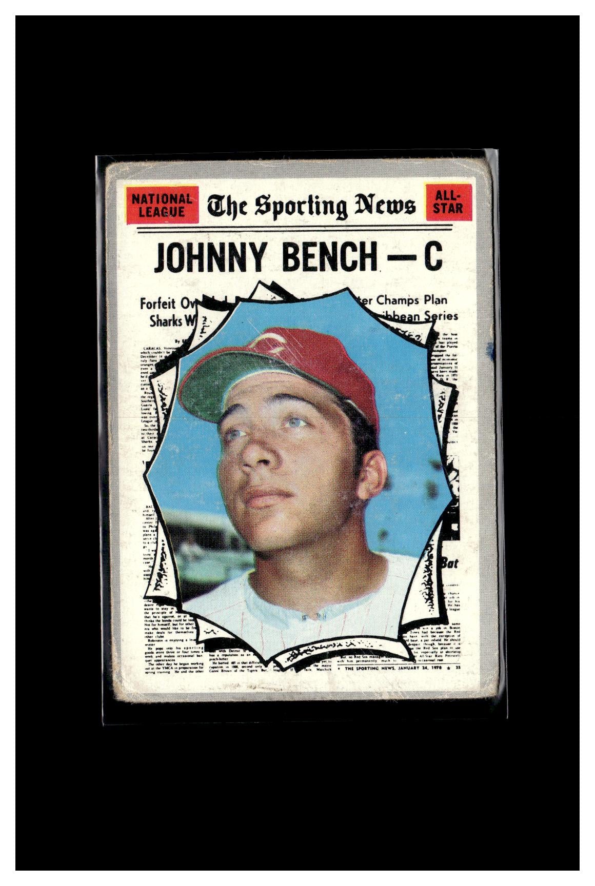 1970 Topps #464 Johnny Bench