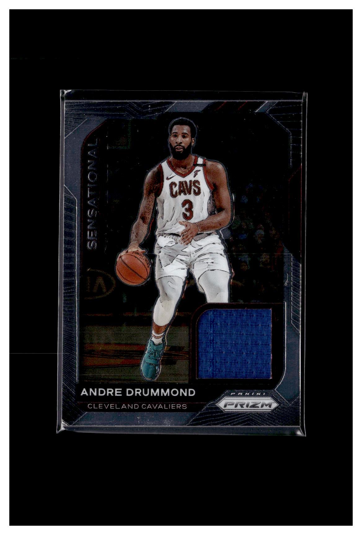 2020-21 Panini Prizm #SSW-ADR Andre Drummond Sensational Swatches