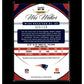 2012 Panini Certified #38 Wes Welker Mirror Red Materials #/115