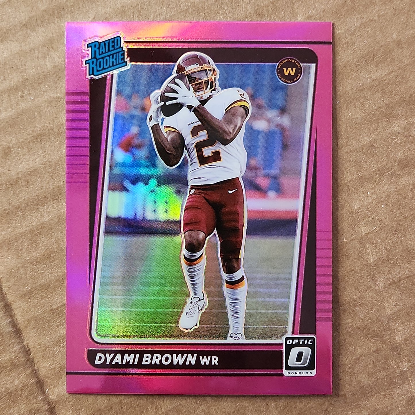 Dyami Brown Optic Rated Rookie Pink