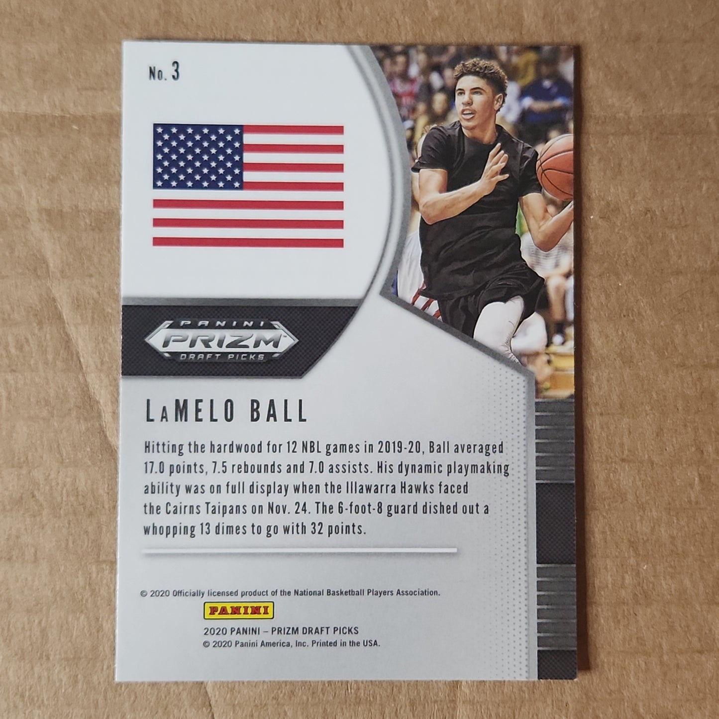 Lamelo Ball Prizm RC no.3