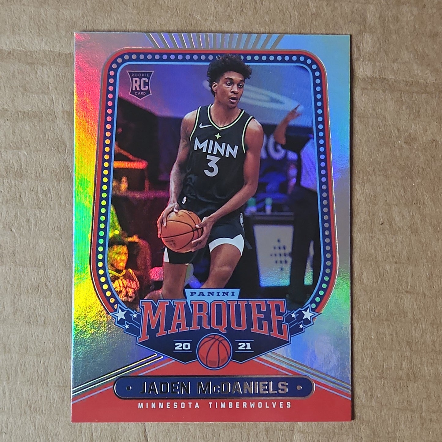 Jaden Mcdaniels Marquee RC Silver