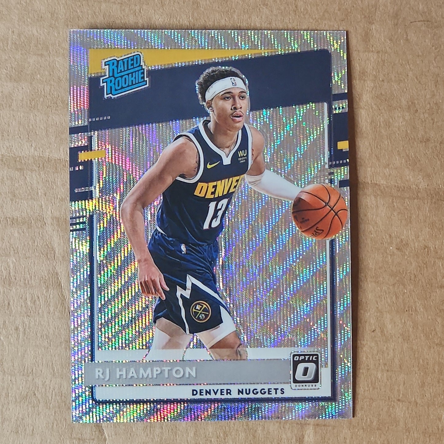 RJ Hampton Optic Rated Rookie Silver