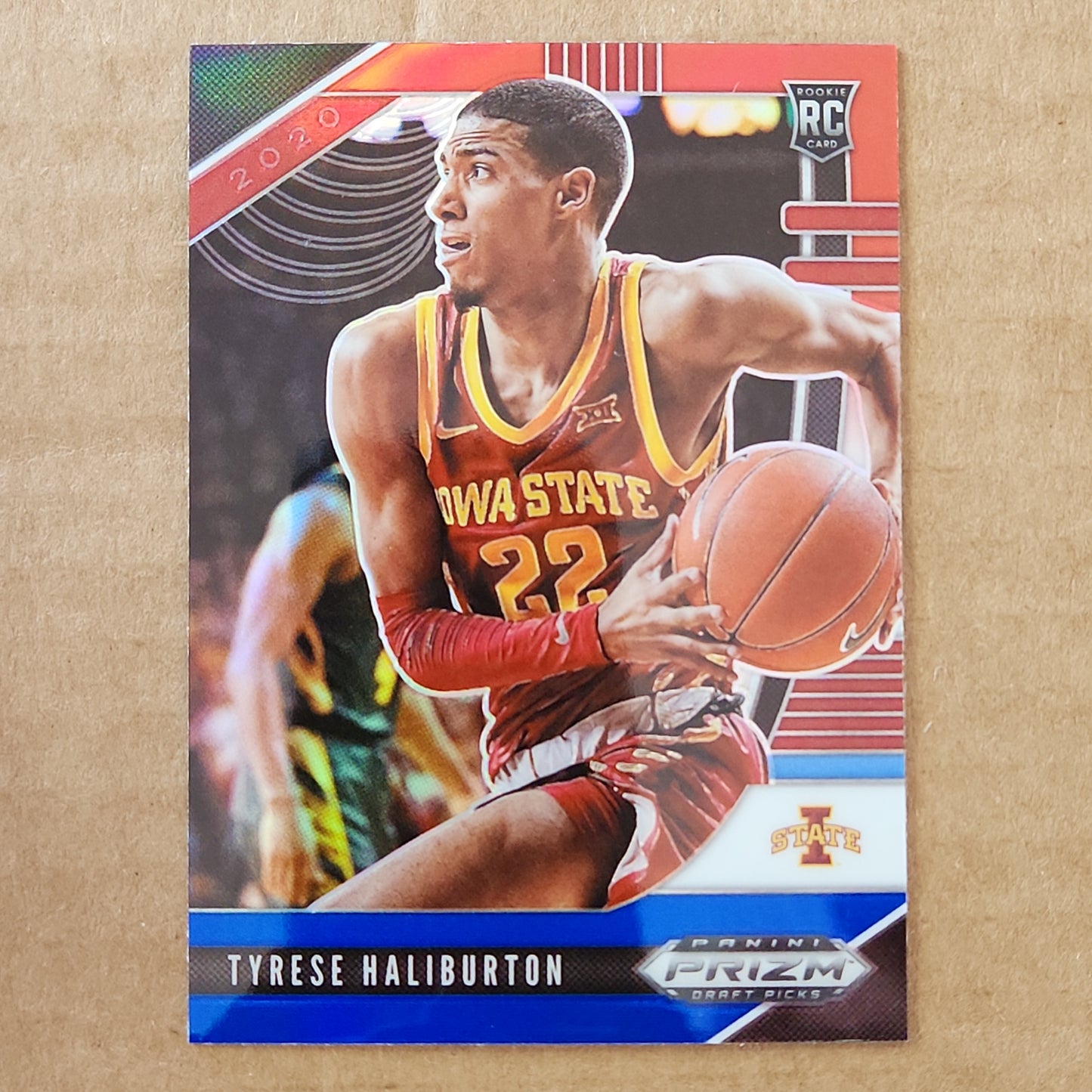 Tyrese Haliburton Prizm RWB Paralell