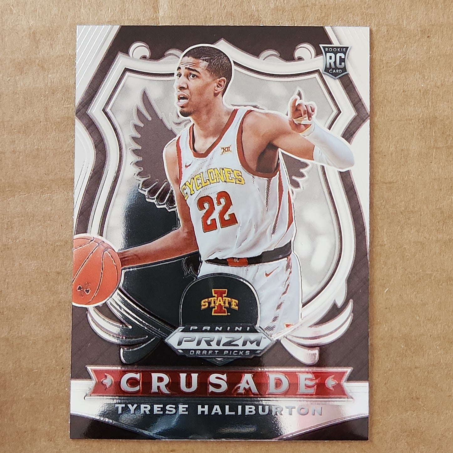 Tyrese Haliburton Prizm Crusade Base