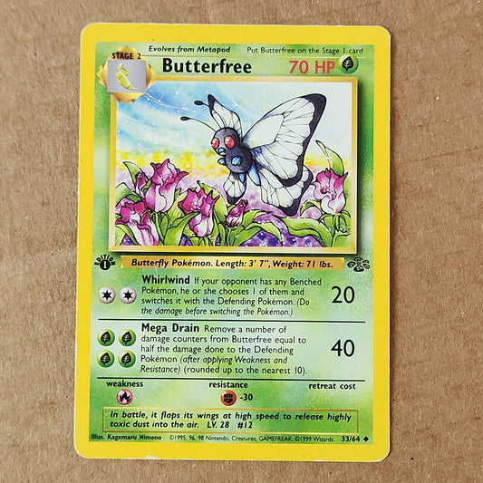 Butterfree 1st Edition Jungle 33/64