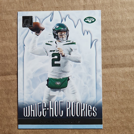 Zach Wilson RC White Hot Rookies