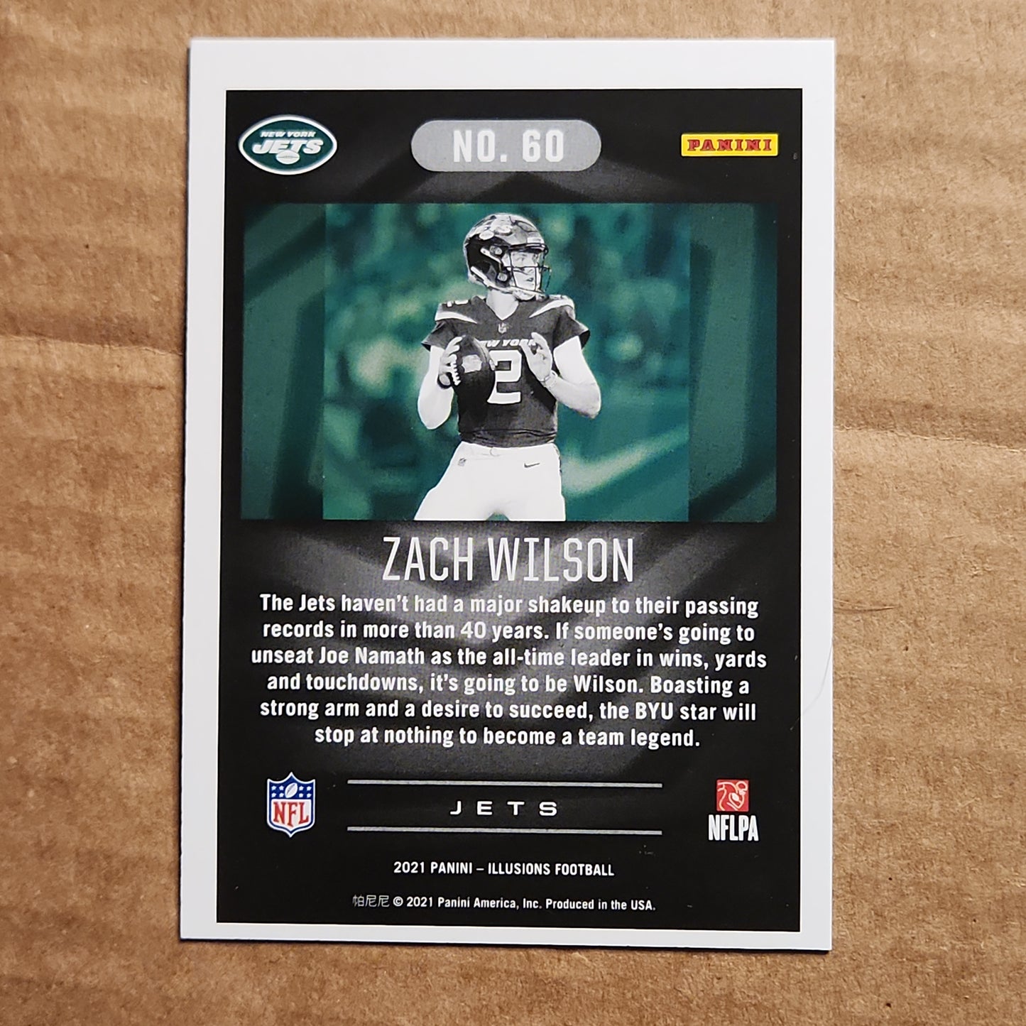 Zach Wilson RC Illusions Silver