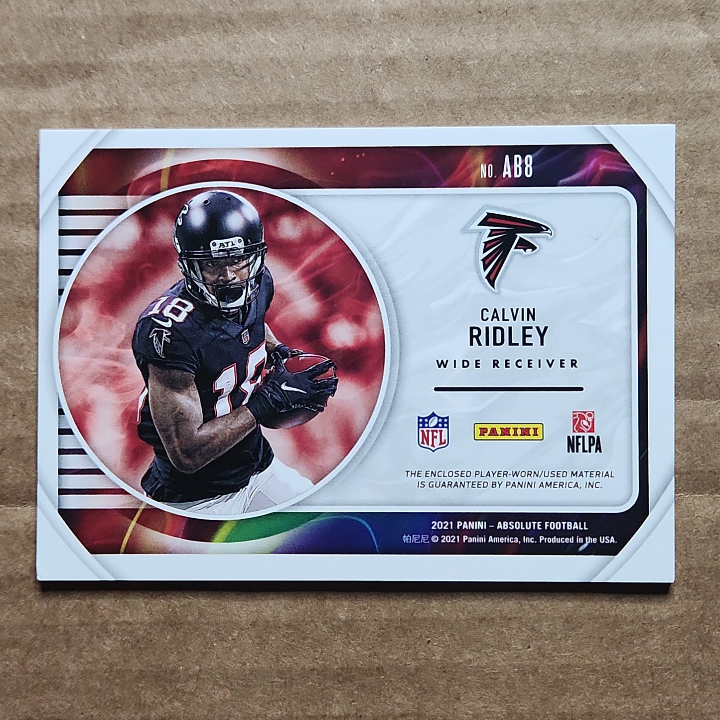 Calvin Ridley Patch Absolute Burners