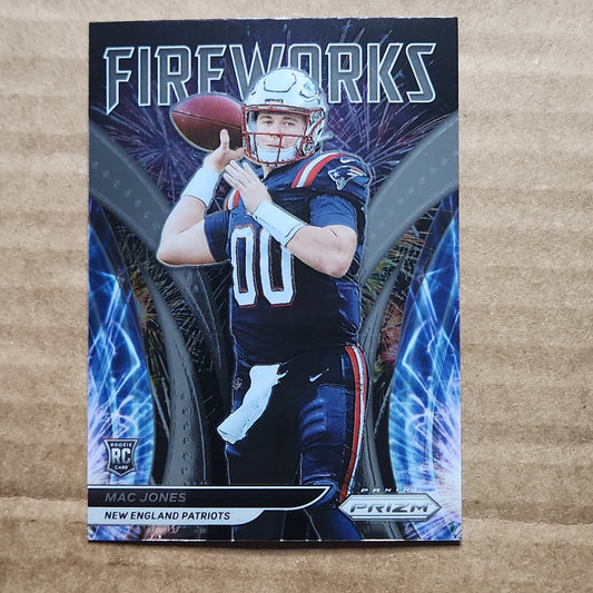 Mac Jones Prizm Fireworks RC