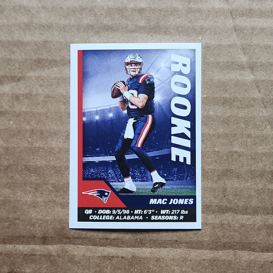 Mac Jones Panini Direct Rookie 76