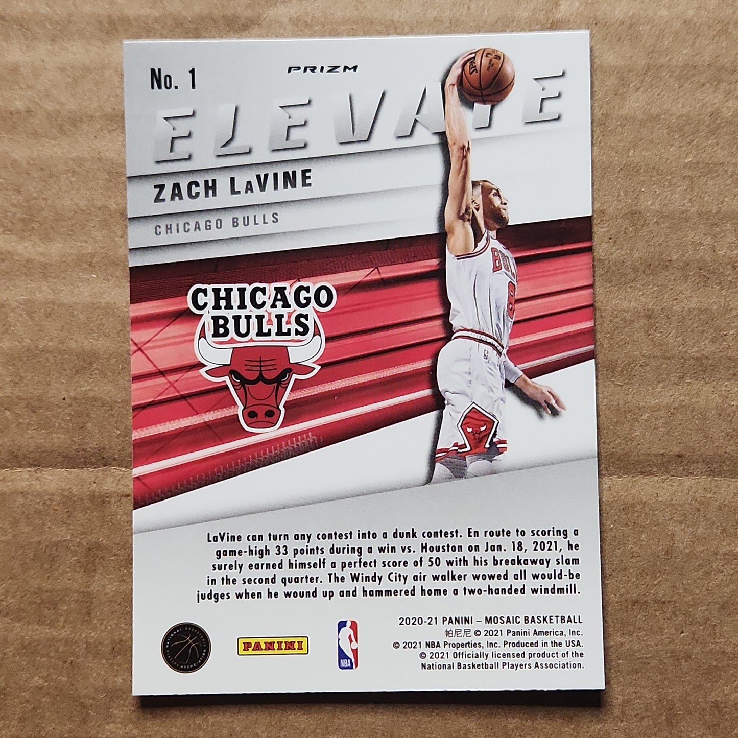 Zach Lavine Mosaic Elevate Green