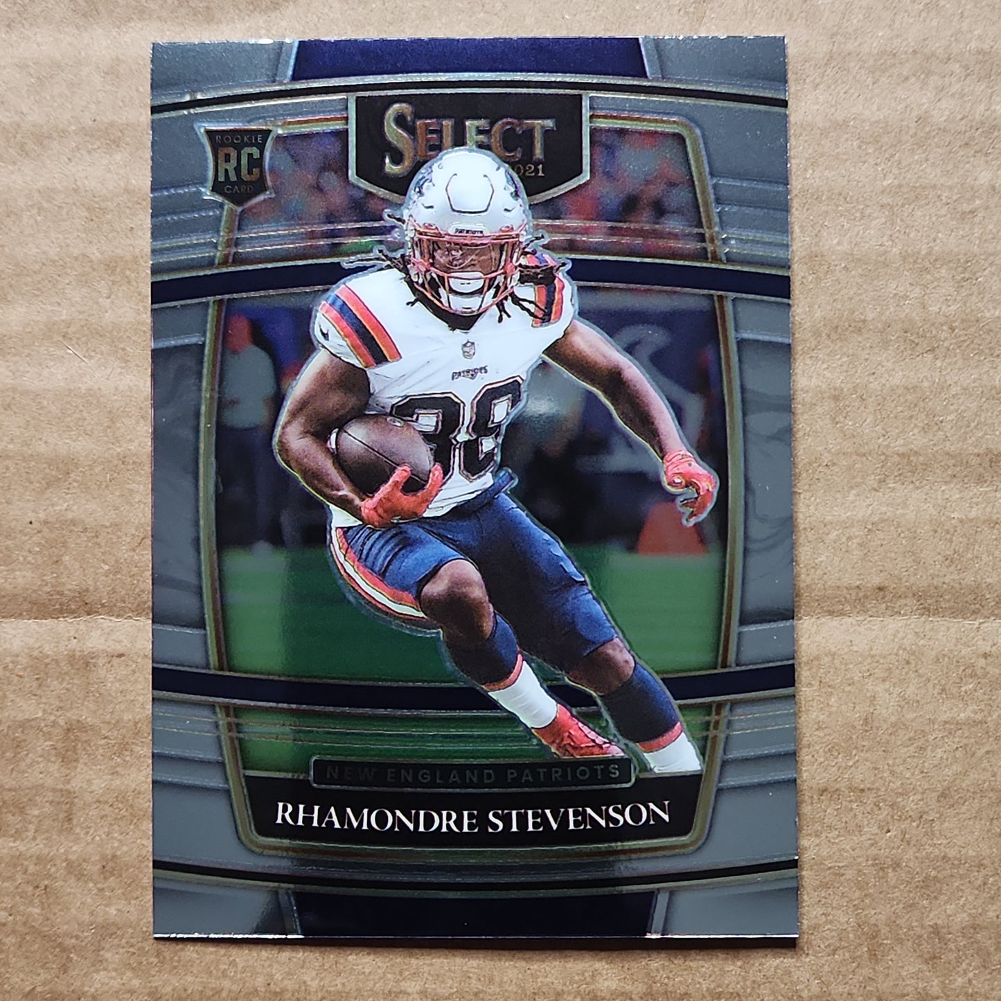 2021 Panini Select Rhamondre Stevenson #75 Rookie RC CONCOURSE BASE