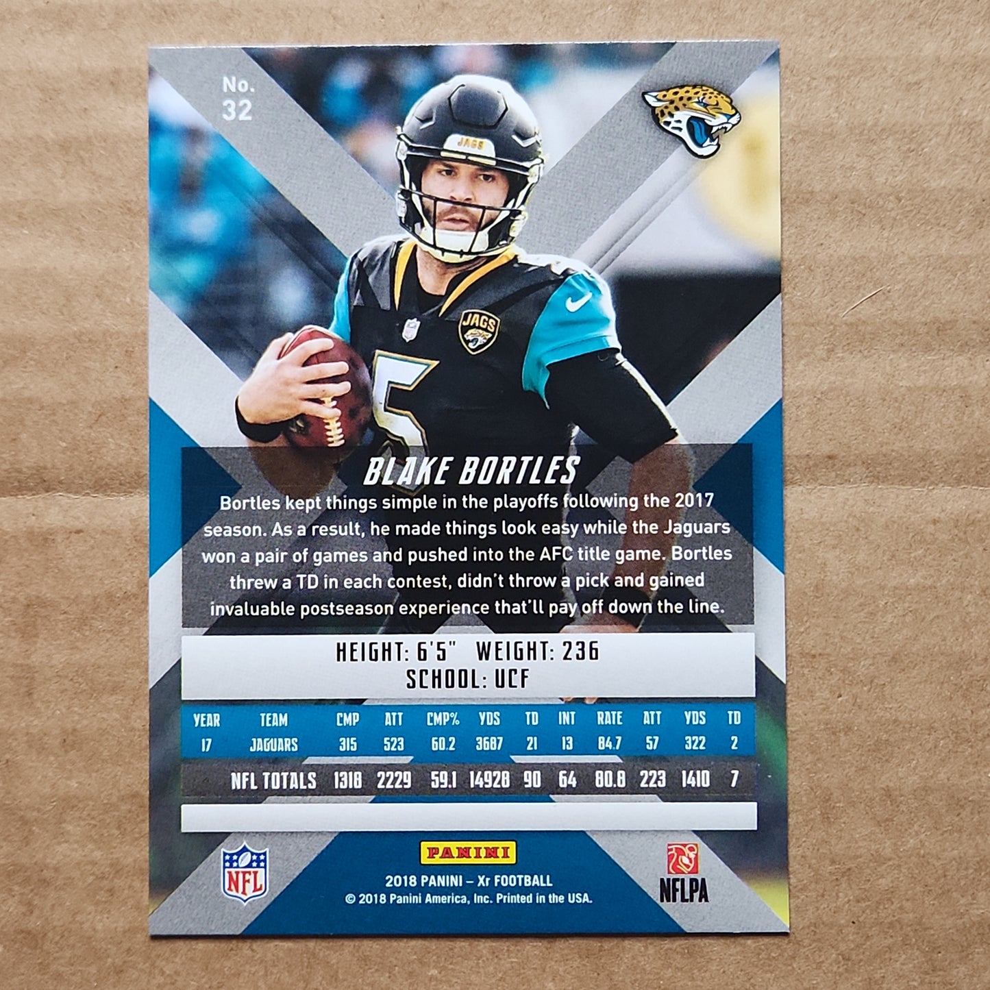 Blake Bortles Xr Blue 032/199