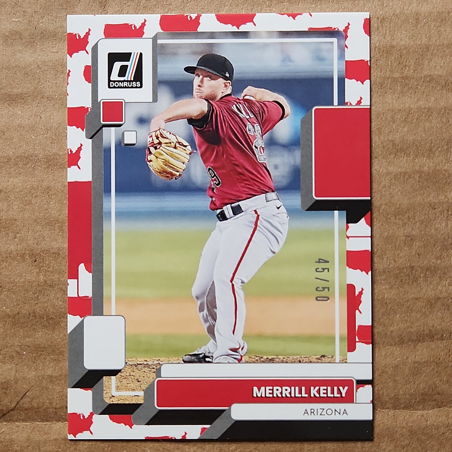 2022 Merrill Kelly Donruss USA #'d 45/50