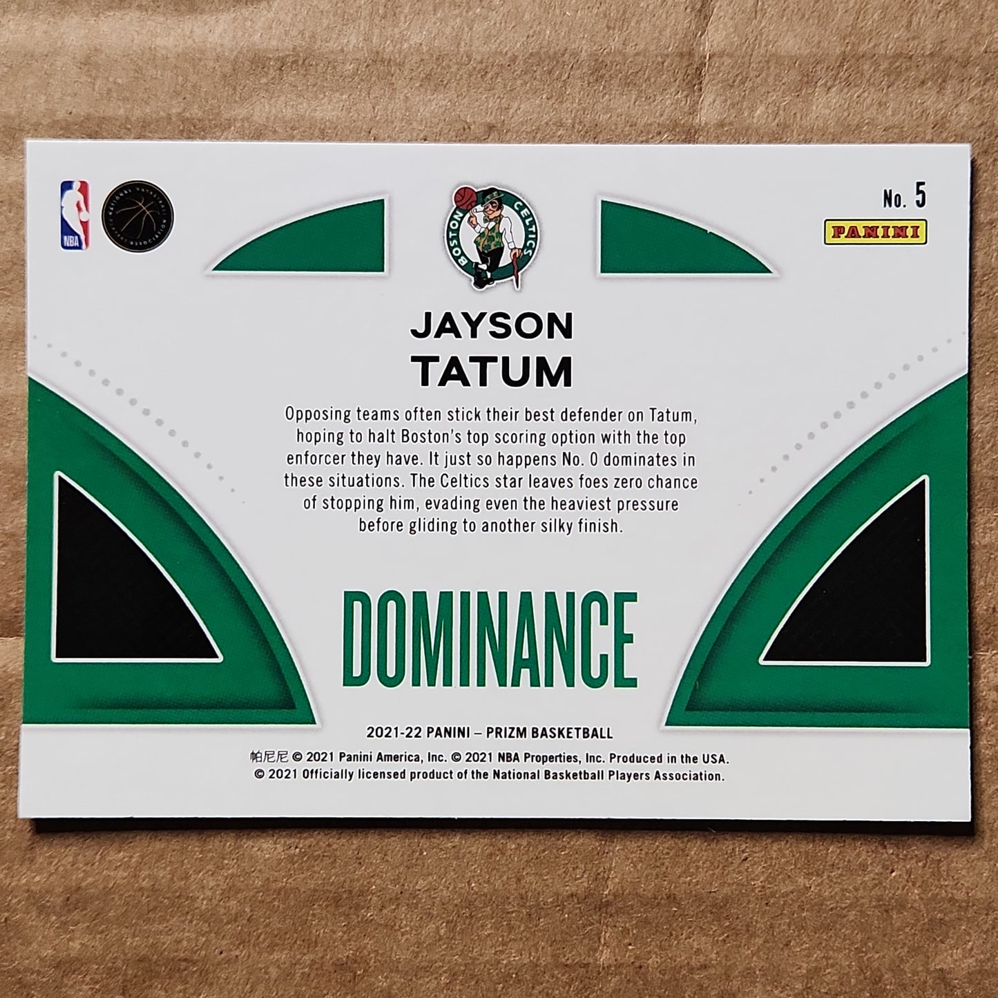 Jayson Tatum Prizm Dominance