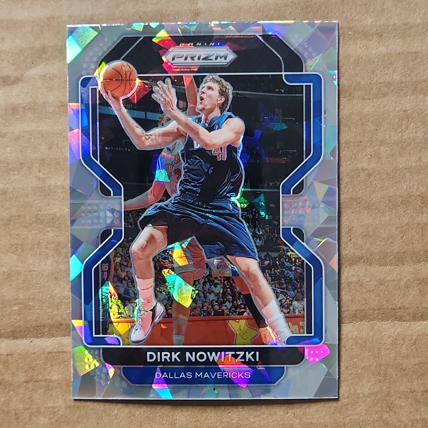 Dirk Nowitzki Prizm Silver Cracked ice