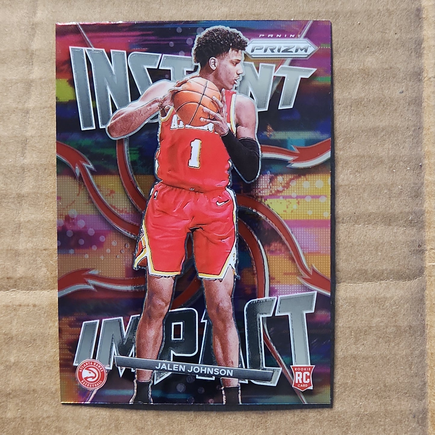 Jalen Johnson Prizm Instant Impact RC