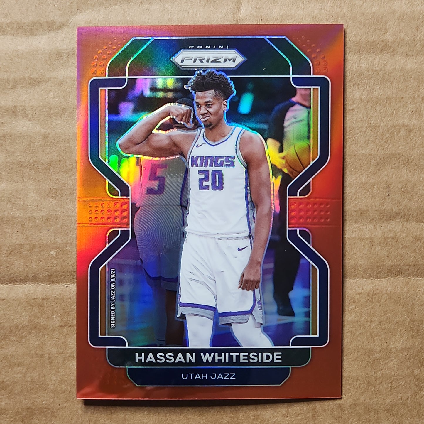 2021 Hassan Whiteside Prizm 005/299 Red