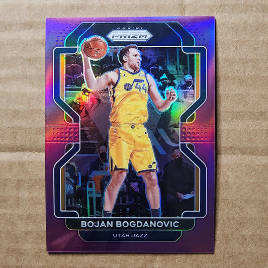 2021 Bojan Bogdanovic Prizm purple 28/99 no.67