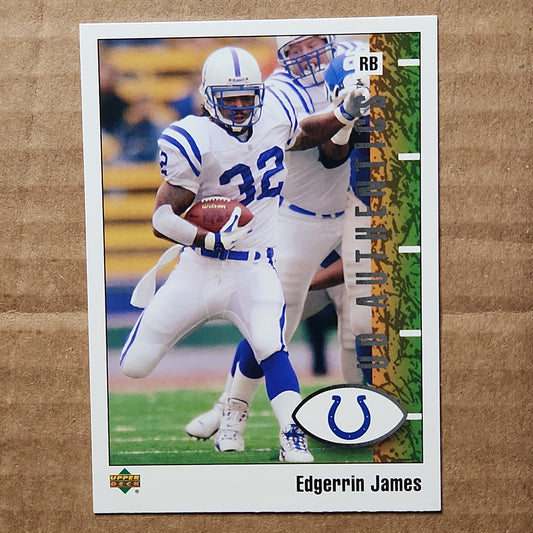 2002 Edgerrin James Upper Deck