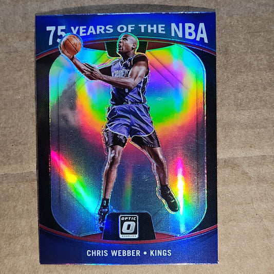 Chris Webber Optic 75 Years of the NBA silver