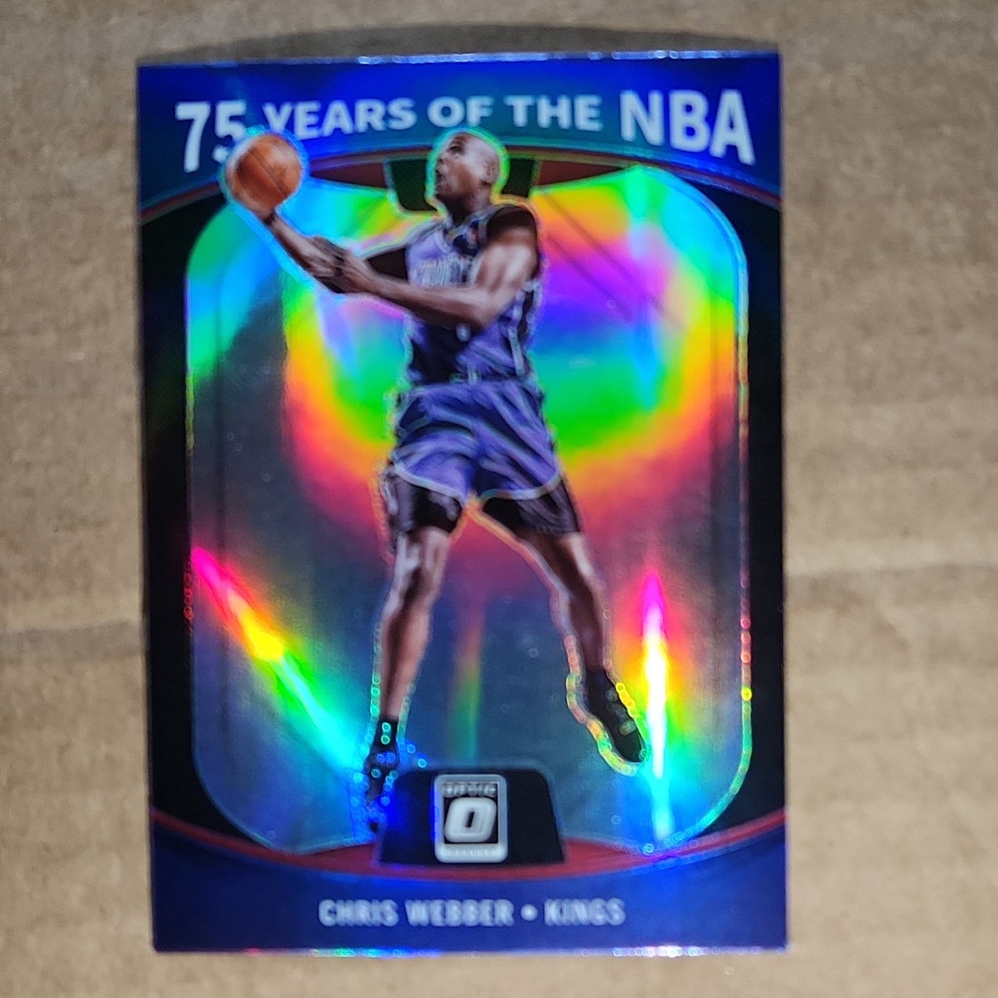 Chris Webber Optic 75 Years of the NBA silver