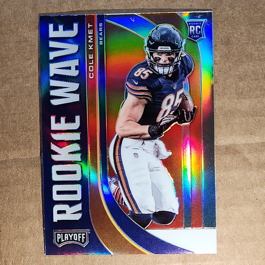 Cole Kmet Rookie Wave Silver