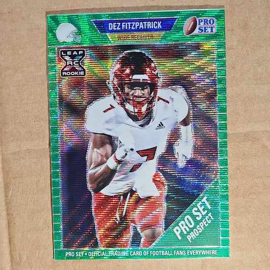 Dez Fitzpatrick Leaf RC Green #'d 13/20