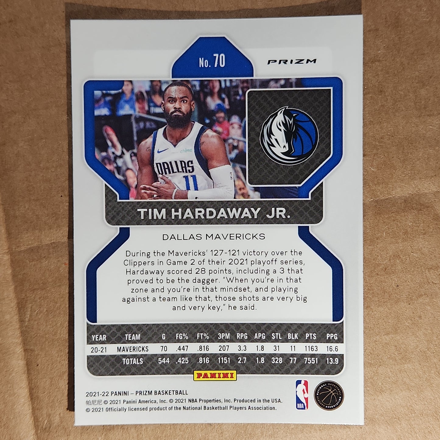 Tim Hardaway Prizm Purple Wave