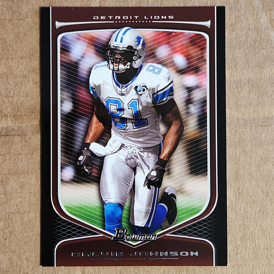 2009 Bowman Calvin Johnson