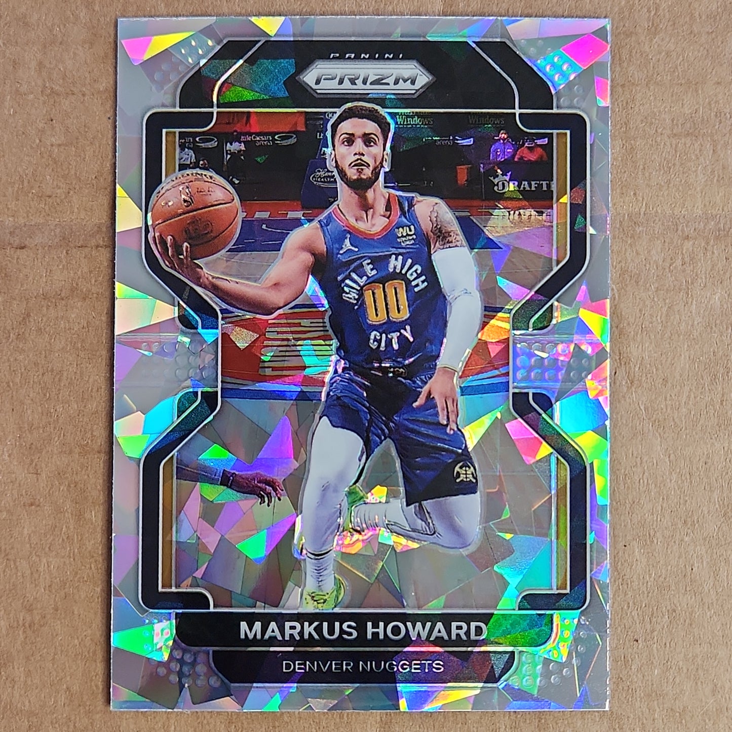 Markus Howard Prizm Silver Cracked Ice