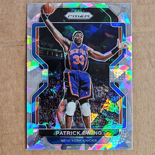 Patrick Ewing Prizm Silver Cracked Ice