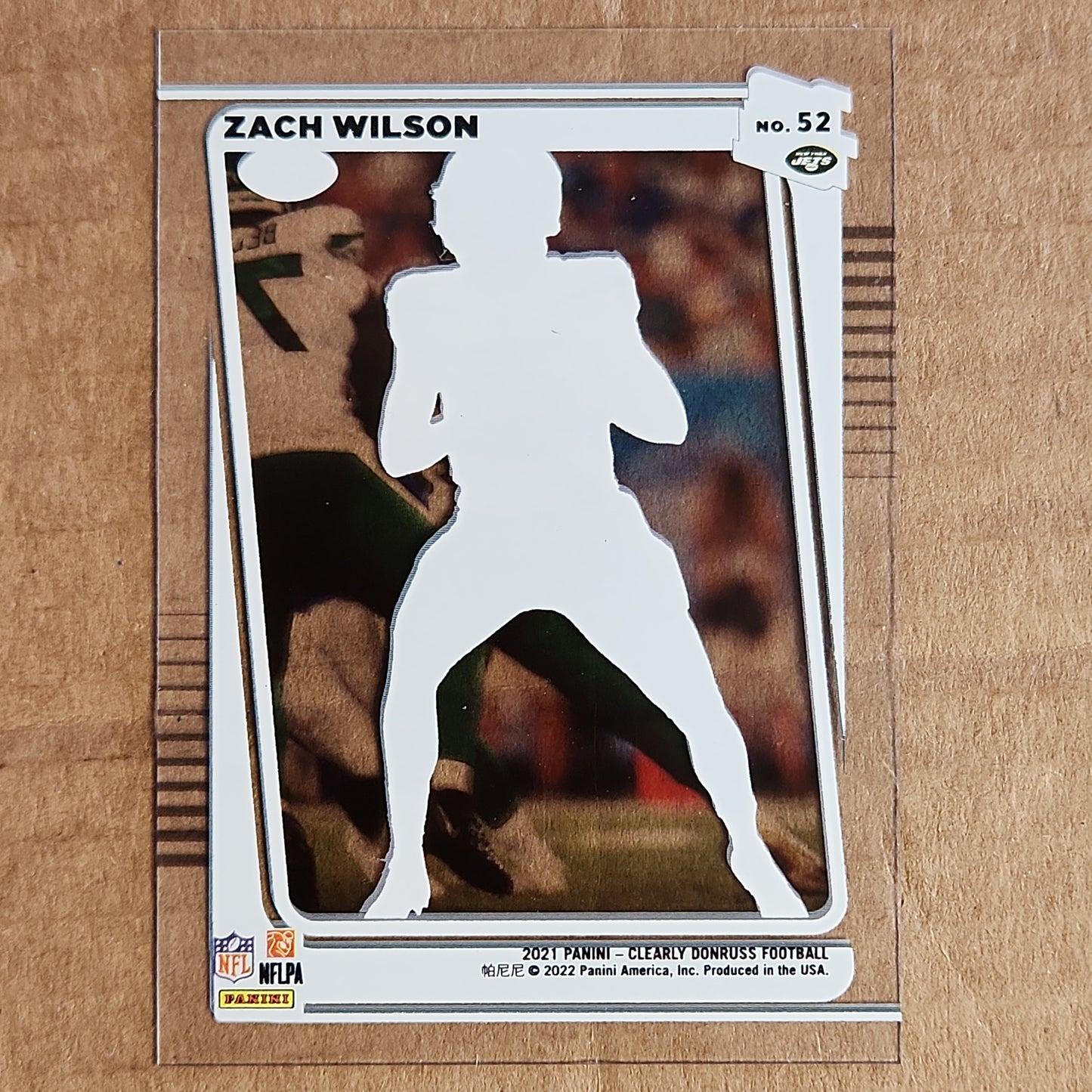 Zach Wilson Clearly Donruss RC