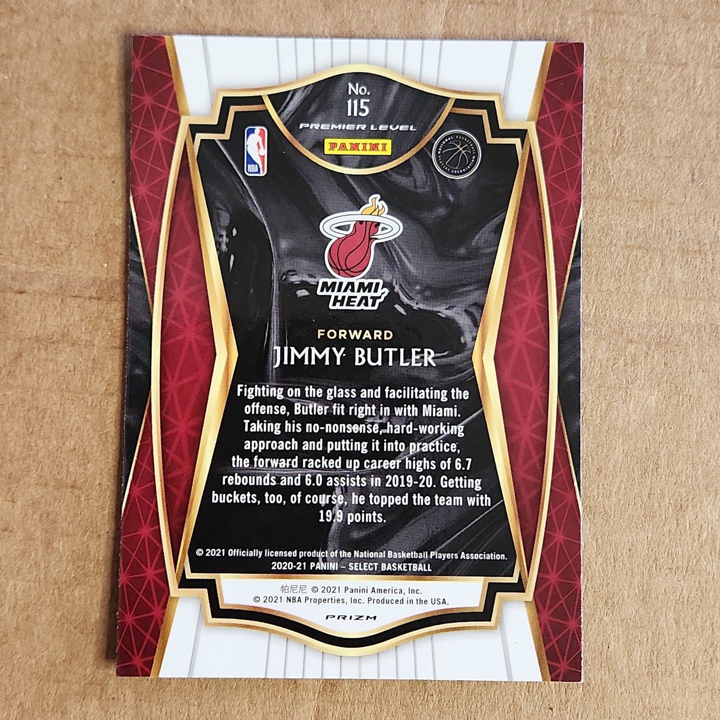 Jimmy Butler Select Premier Shimmer