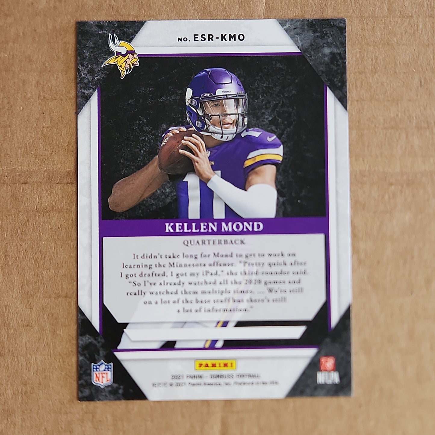 Kellen Mond Elite Series Rookie