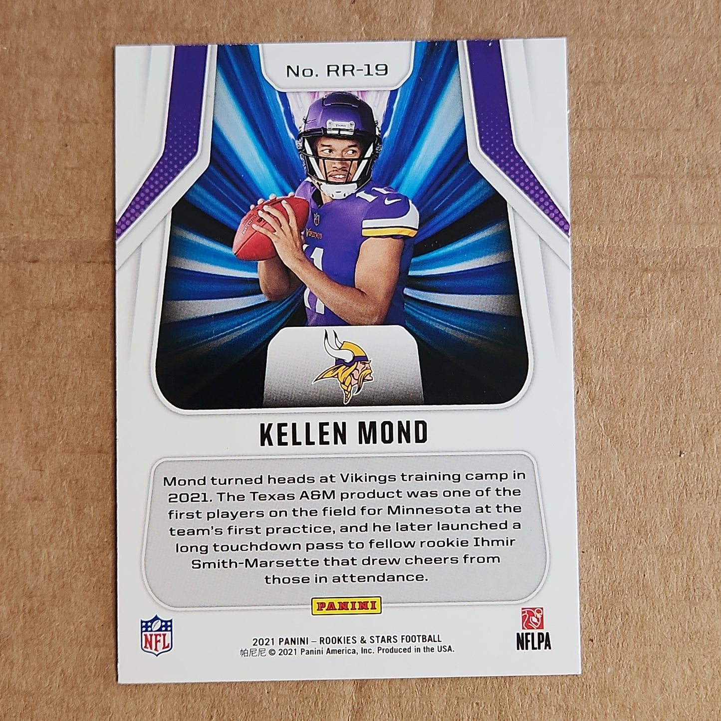 Kellen Mond Rookie Rush