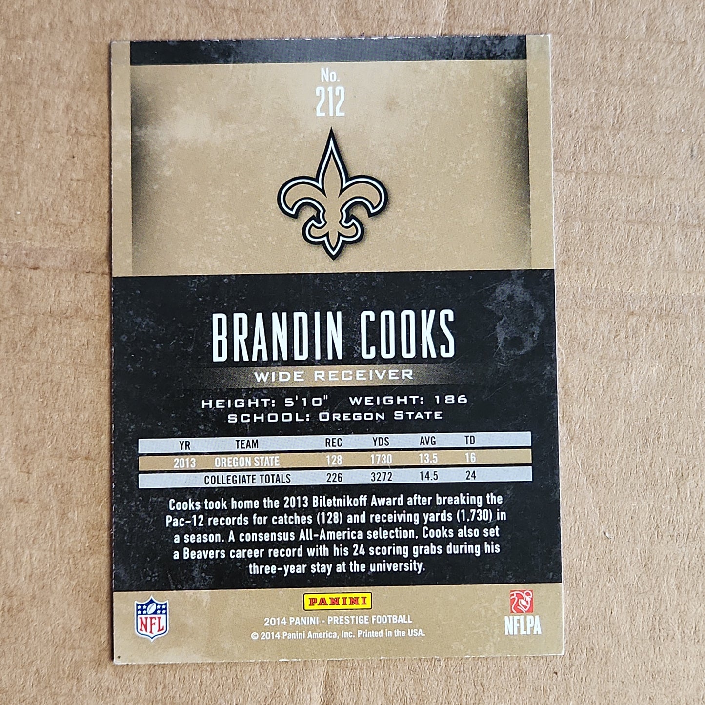 Brandin Cooks Prestige RC