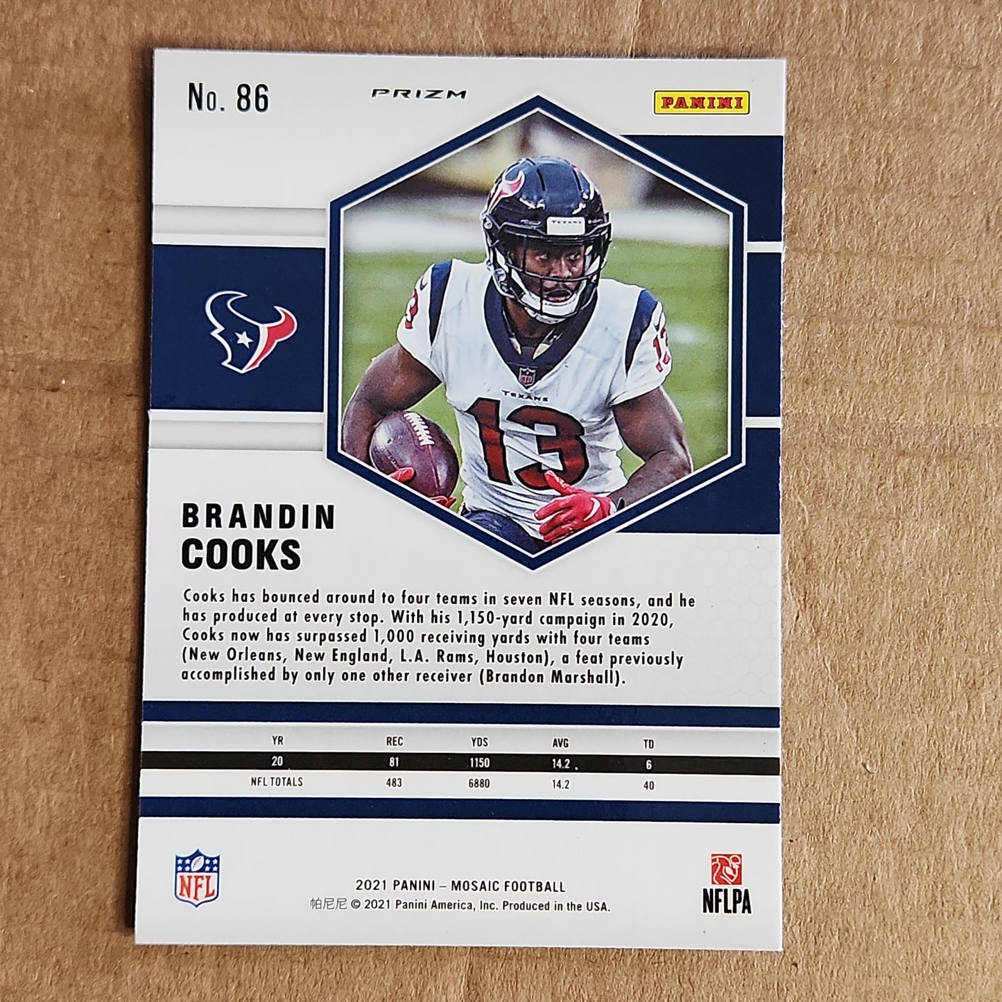 Brandin Cooks Mosaic Green