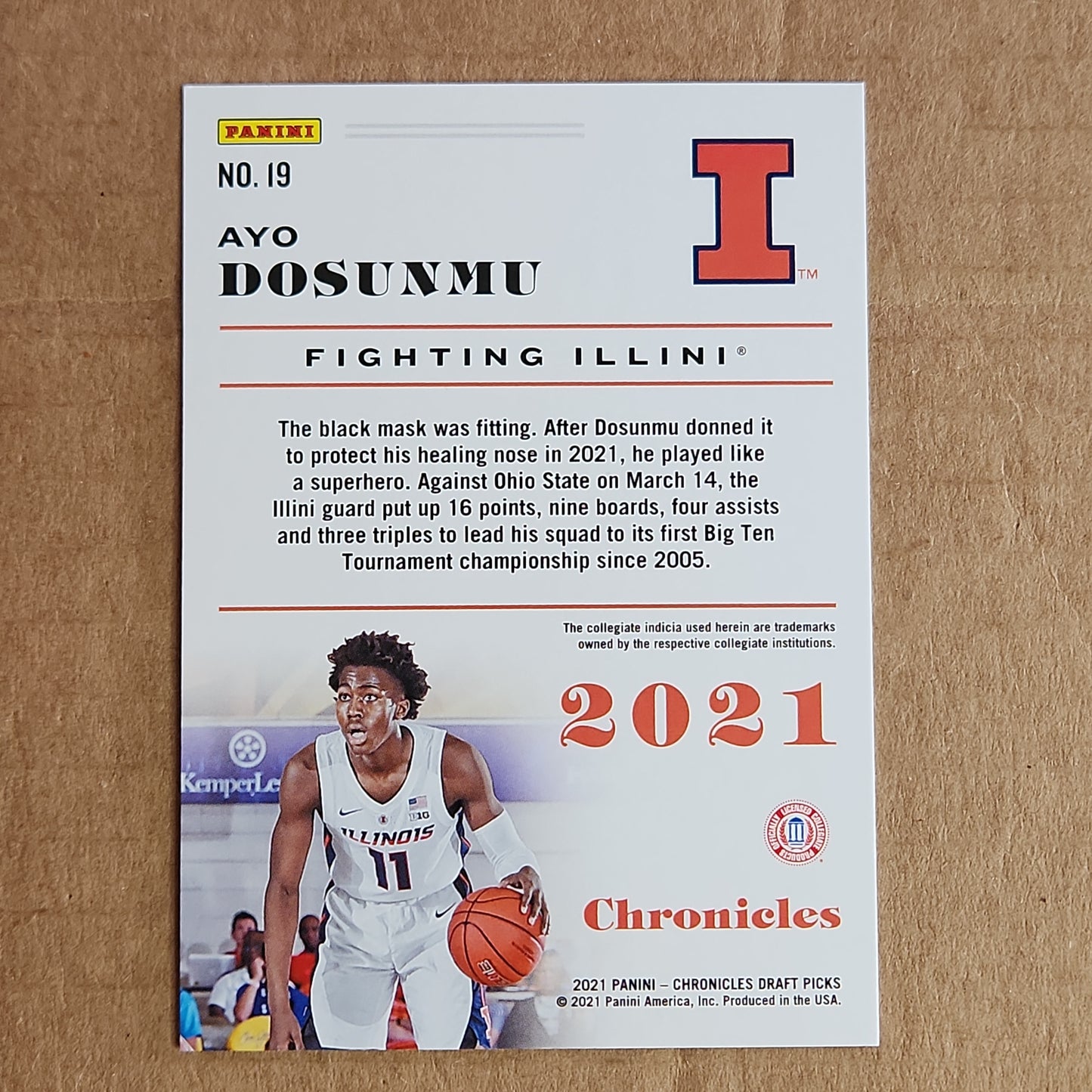 Ayo Dosunmu Chronicles RC