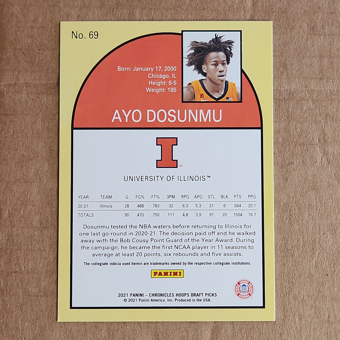 Ayo Dosunmu RC Tribute