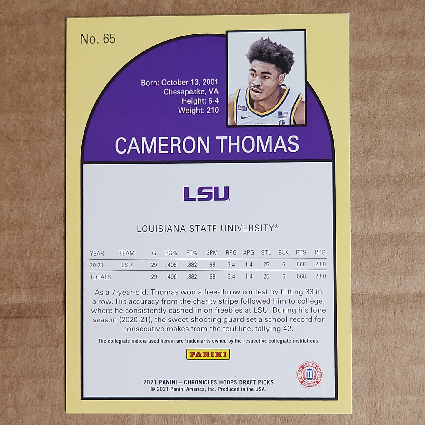 Cameron Johnson Tribute RC